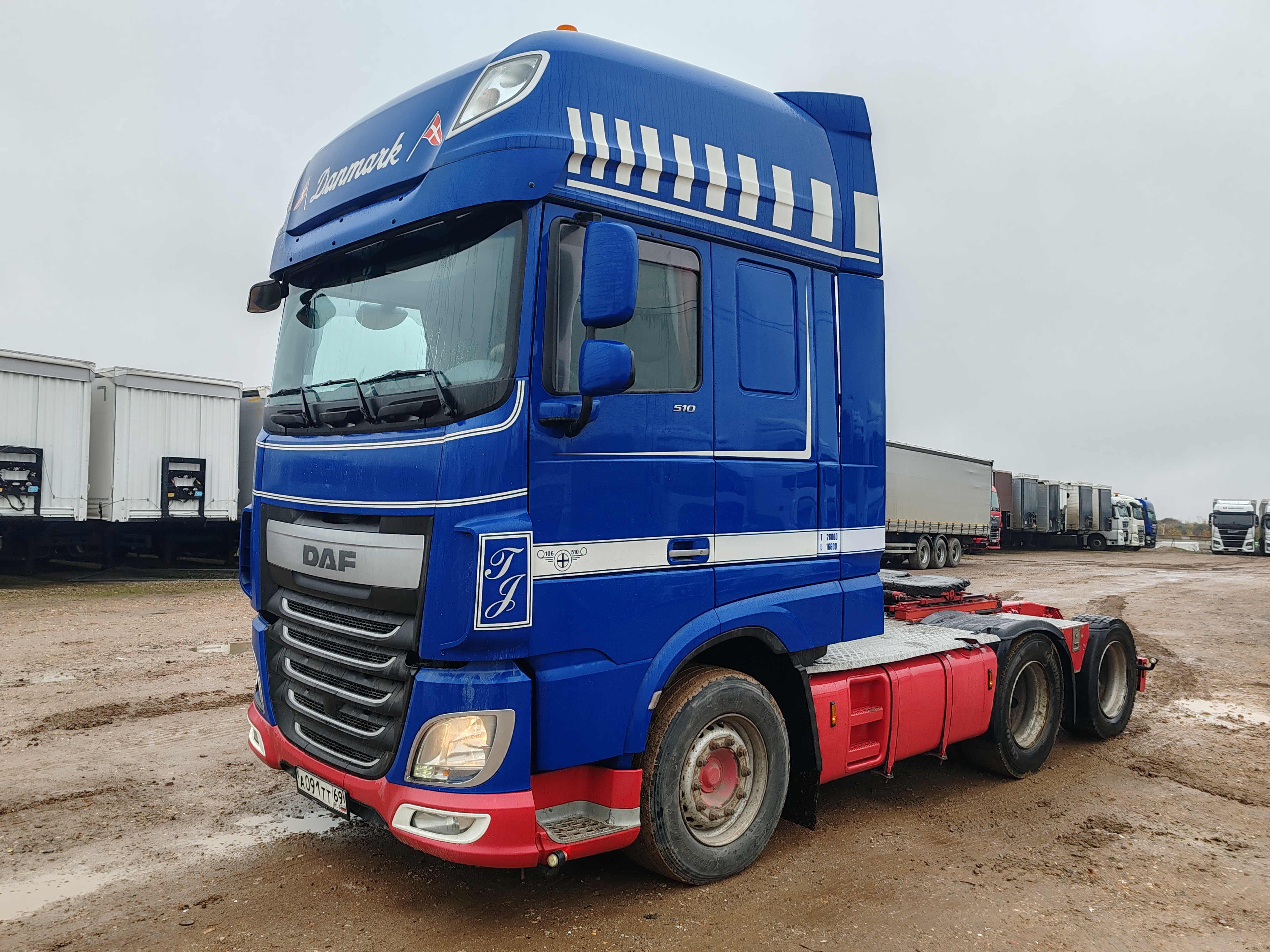 DAF XF 6x2 Седельный тягач 2017 г. - фото 3