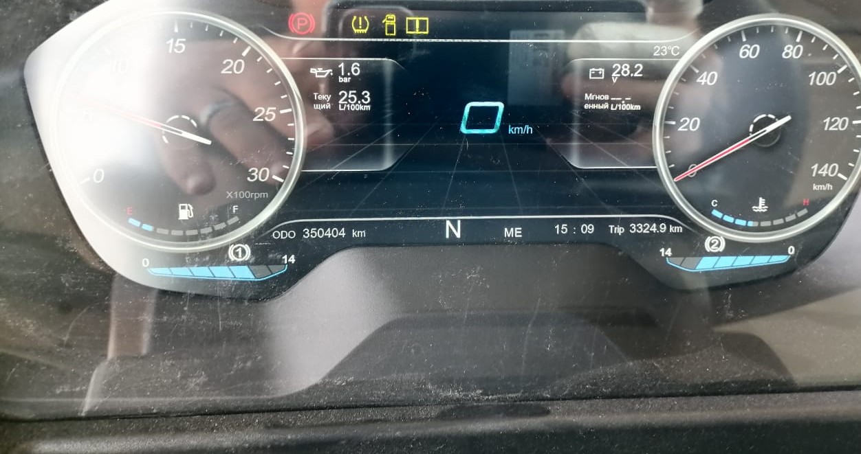 Shacman (Shaanxi) SX* 4x2 Седельный тягач 2023 г. - фото 14