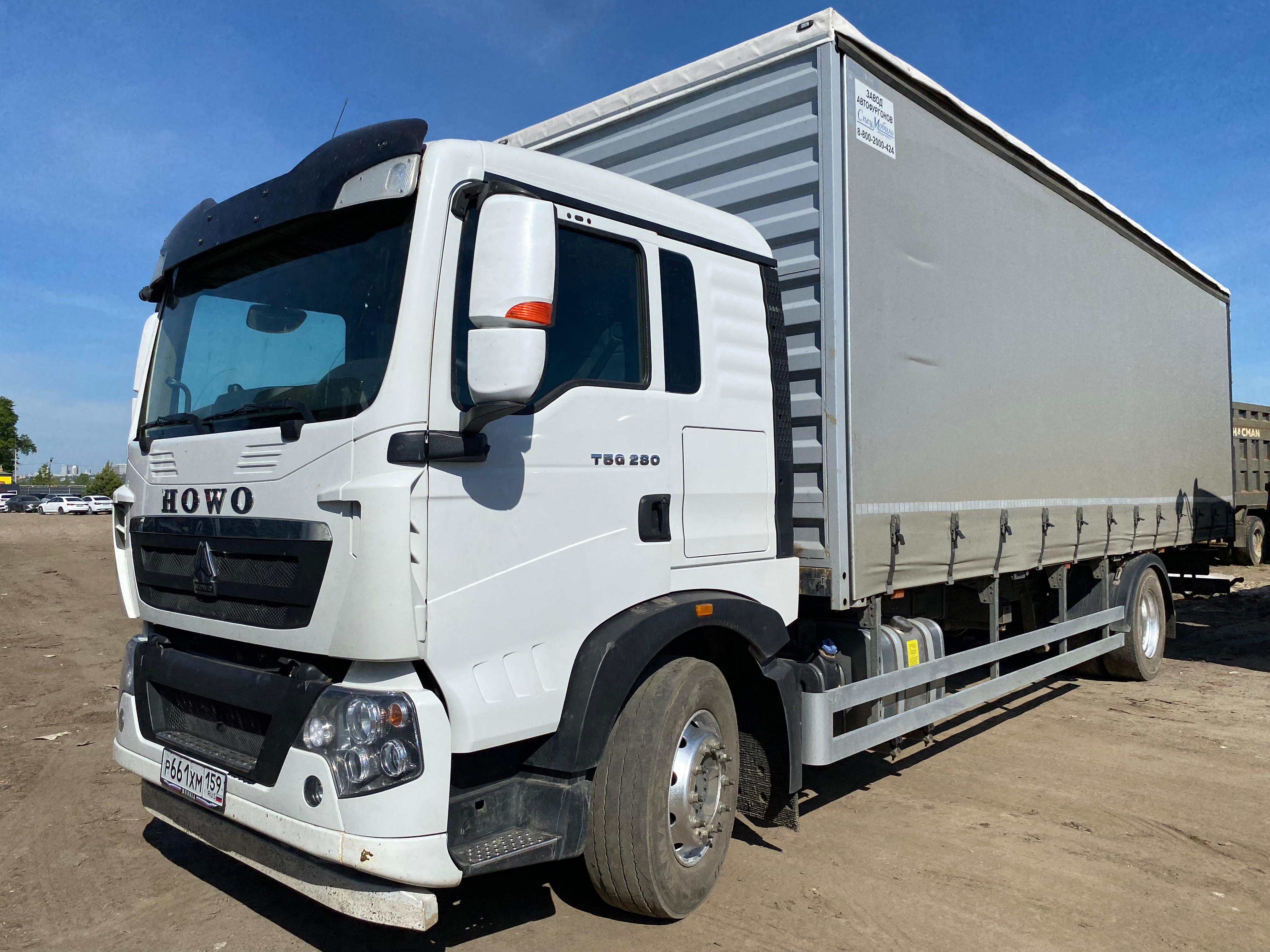 Howo T5G 4x2 Бортовой (Евроборт) 2024 г. - фото 2