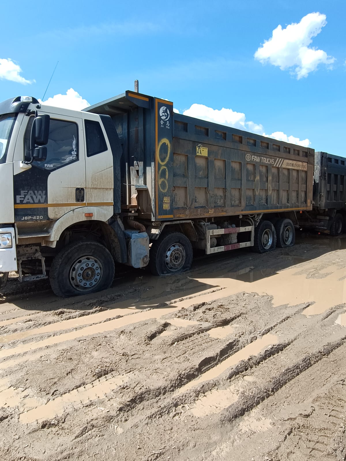 FAW CA 3310 8x4 Самосвал_не актуально 2023 г. - фото 2