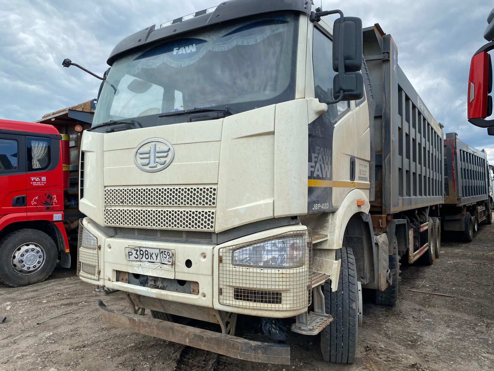 FAW CA 3310 8x4 Самосвал_не актуально 2023 г. - фото 3