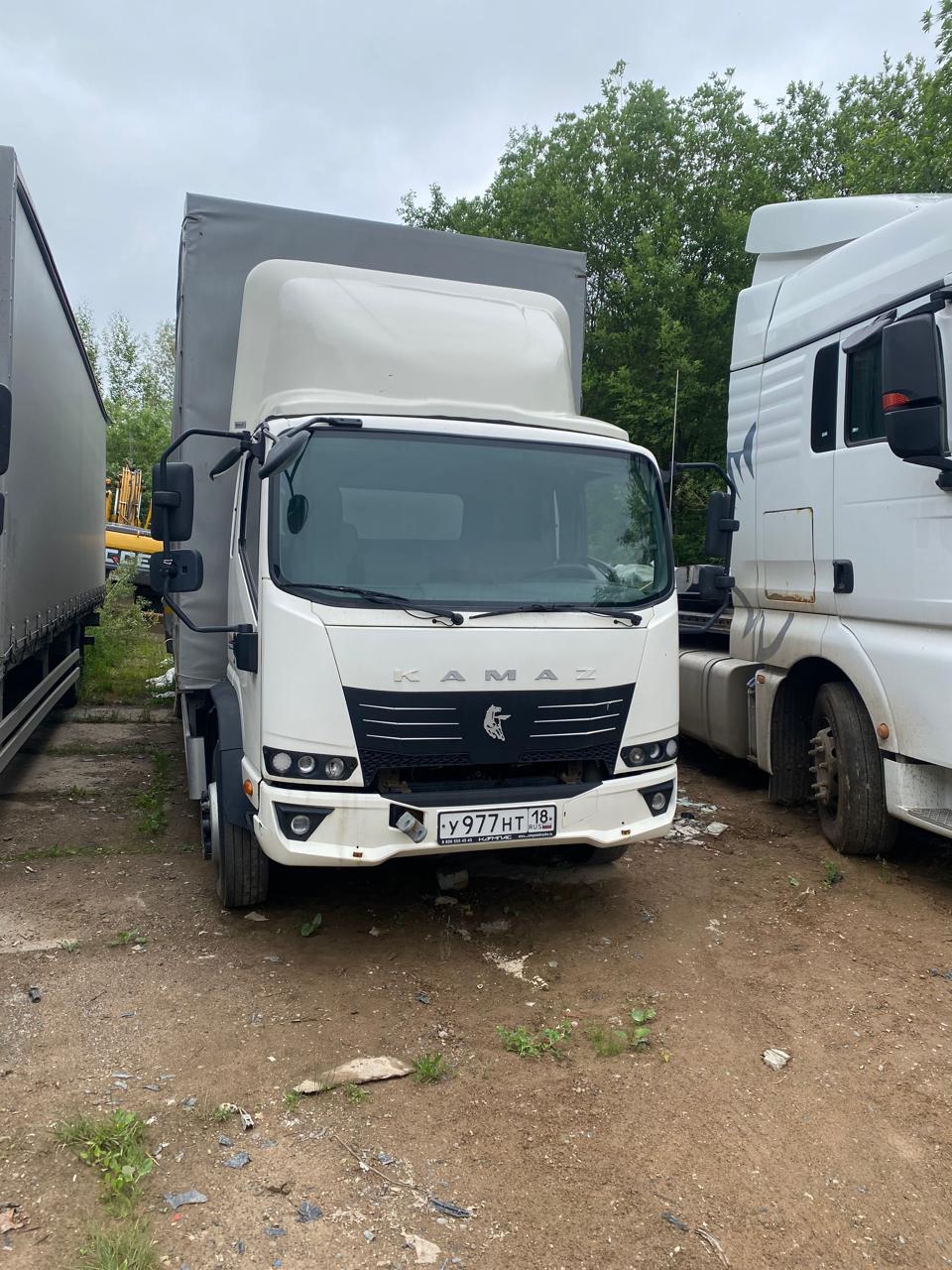 РусТрак 4389* на шасси КамАЗ 43082 4x2 Бортовой (Евроборт) 2023 г.