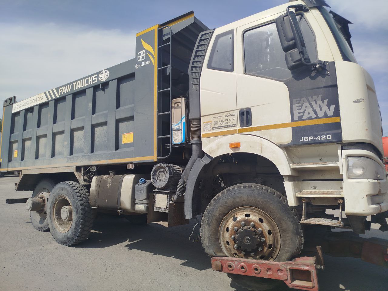 FAW J6 6x6 Самосвал 2022 г. - фото 2