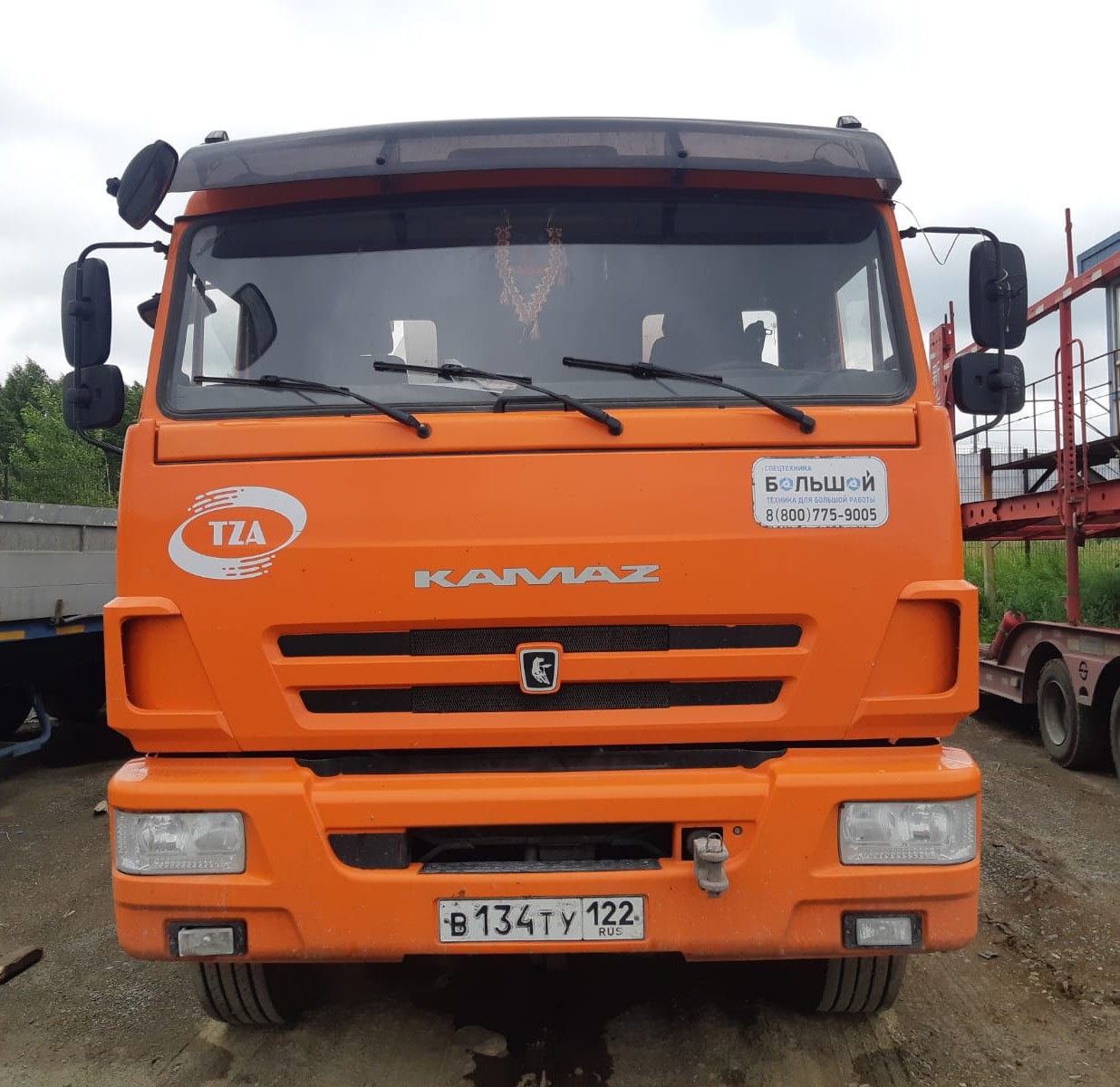 Туймазинский завод автобетоновозов 5814* на шасси КамАЗ 6540 8x4 Автобетоносмеситель 2021 г.