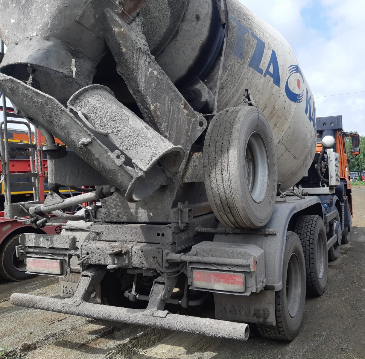 Туймазинский завод автобетоновозов 5814* на шасси КамАЗ 6540 8x4 Автобетоносмеситель 2021 г. - фото 5