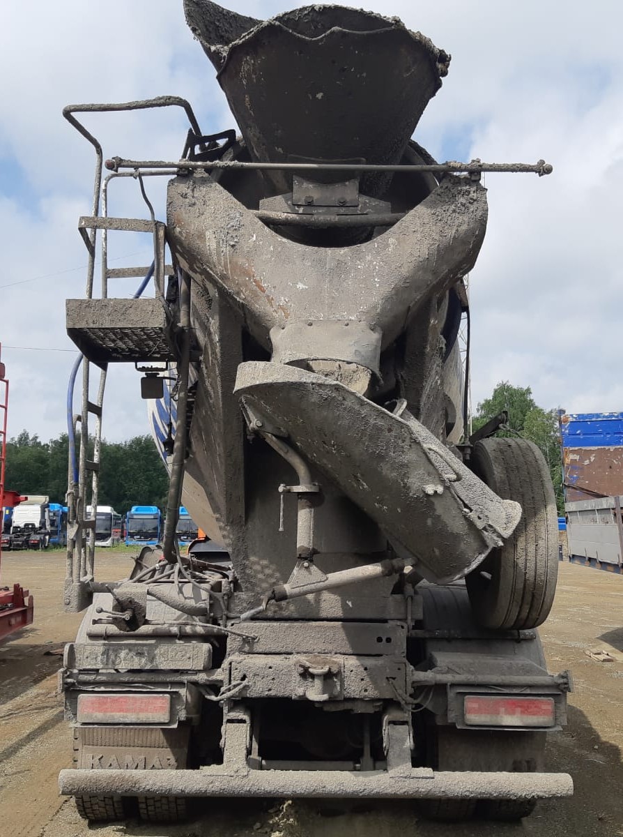Туймазинский завод автобетоновозов 5814* на шасси КамАЗ 6540 8x4 Автобетоносмеситель 2021 г. - фото 6