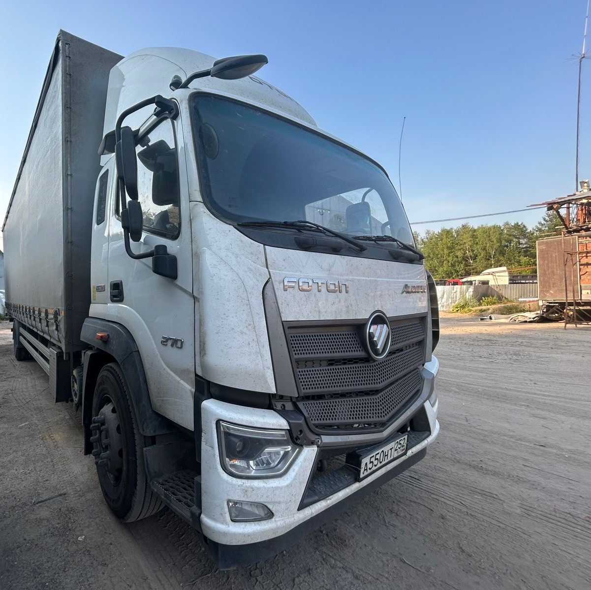 Foton AUMAN 4x2 Бортовой (Евроборт) 2024 г. - фото 2