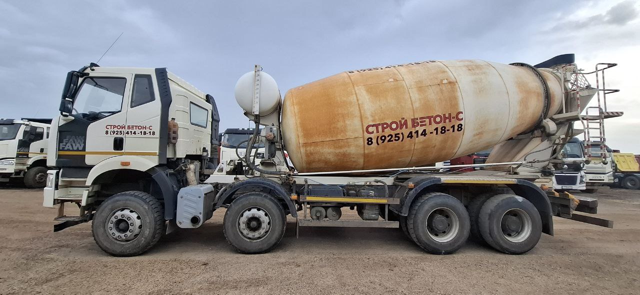 TIGARBO 6936* на шасси FAW CA 3310 8x4 Автобетоносмеситель 2023 г. - фото 2