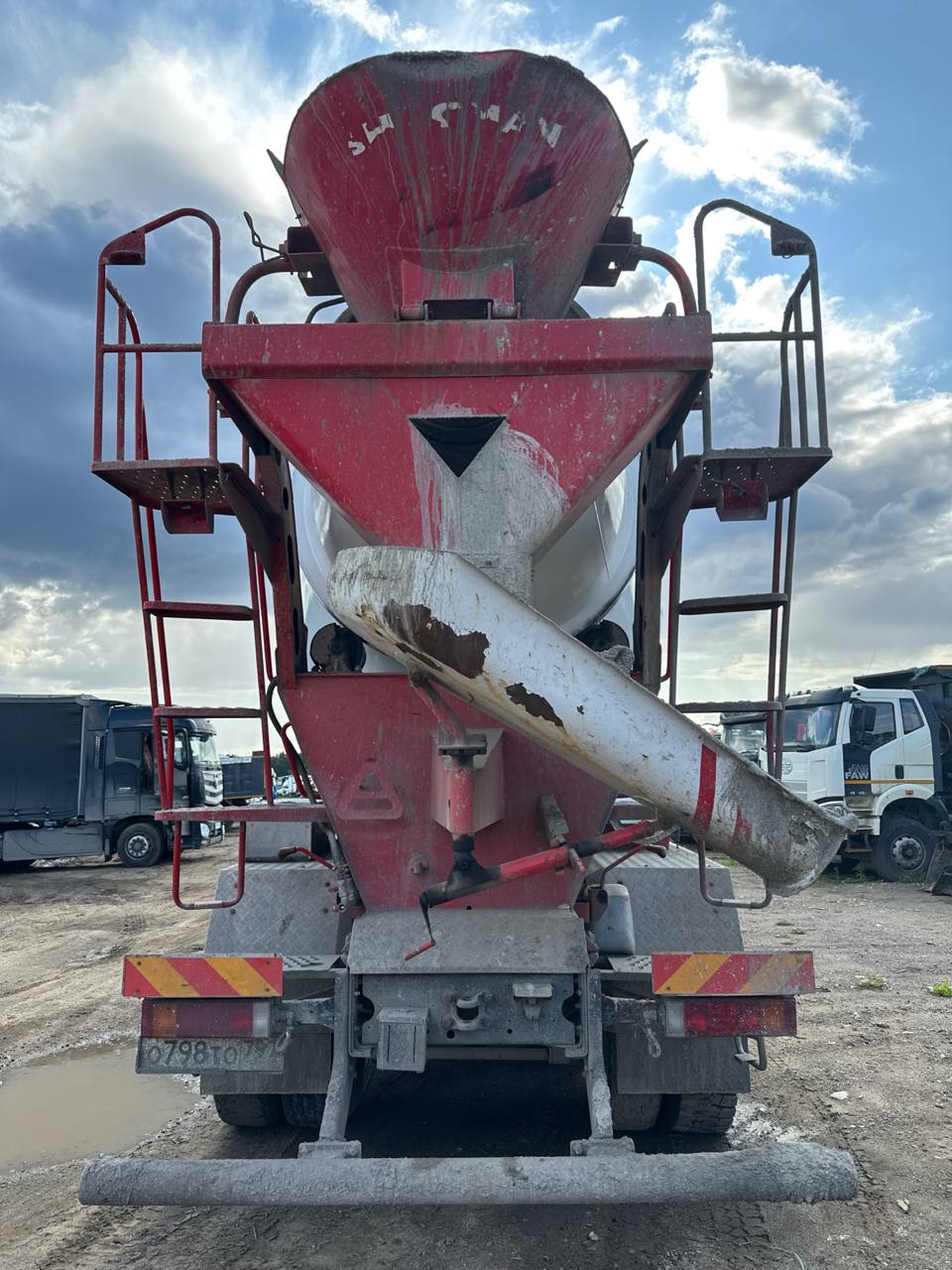 Shacman (Shaanxi) SX* 8x4 Автобетоносмеситель 2024 г. - фото 6