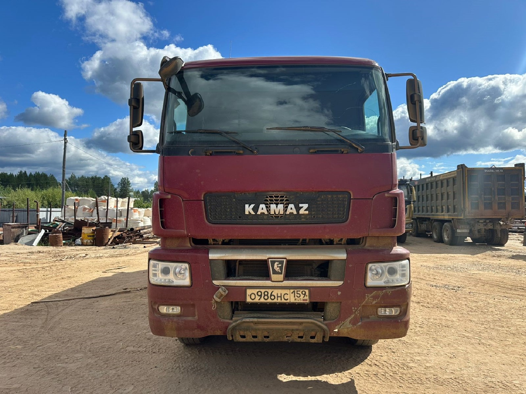 КамАЗ 65801 8x4 Самосвал 2024 г.