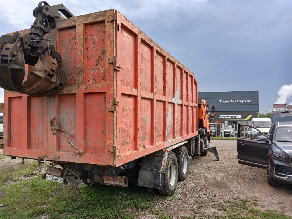 АВТОРОСТ 3369* на шасси КамАЗ 65115 6x4 Ломовоз с КМУ 2019 г. - фото 5