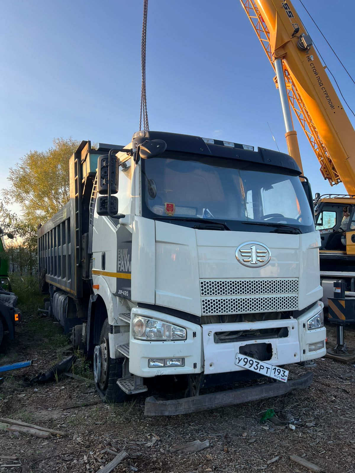 FAW J6 8x4 Самосвал 2022 г.