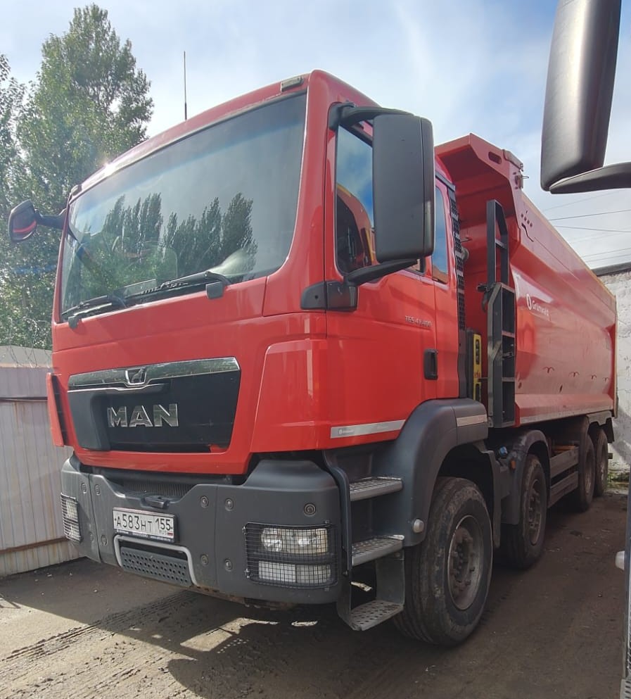 Grunwald 6582* на шасси MAN TGS 8x4 Самосвал 2021 г. - фото 2
