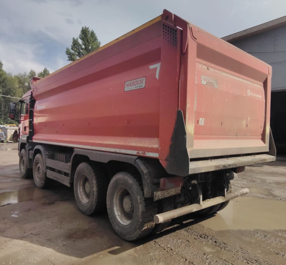 Grunwald 6582* на шасси MAN TGS 8x4 Самосвал 2021 г. - фото 7
