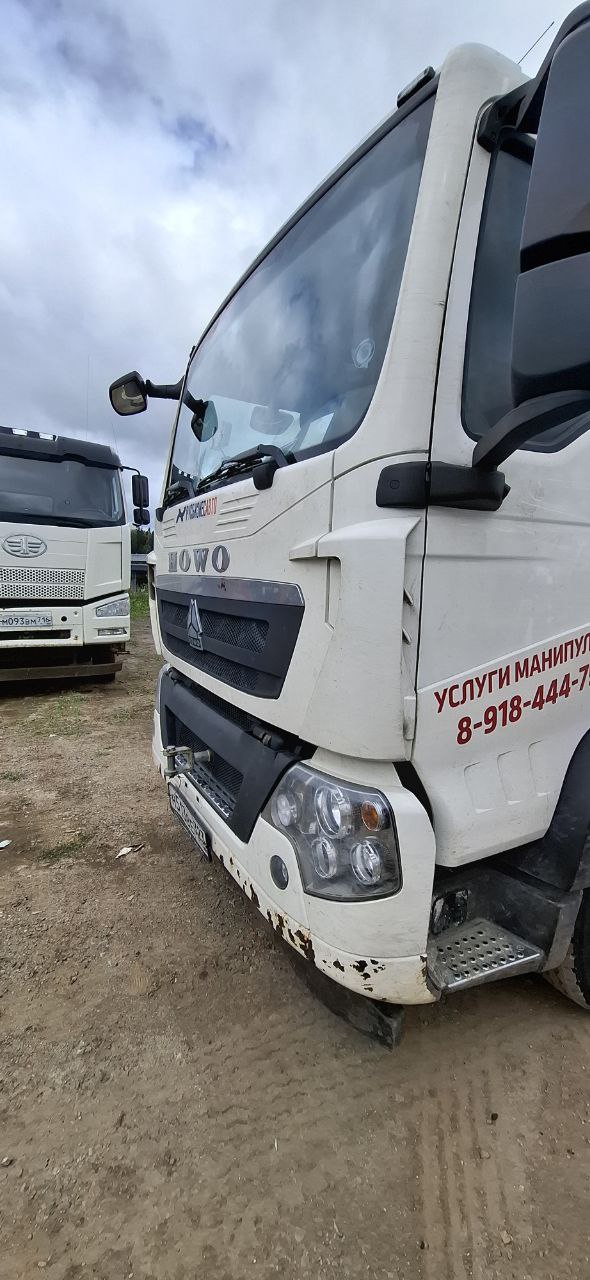 Howo T5G 4x2 Бортовой с КМУ 2023 г. - фото 3