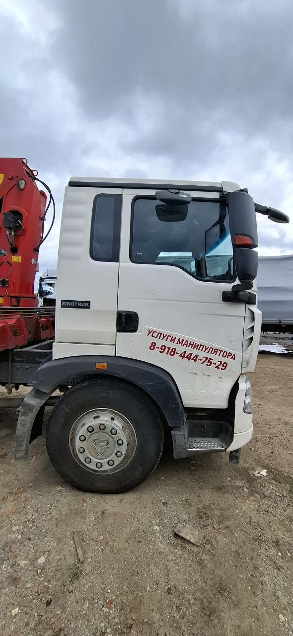 Howo T5G 4x2 Бортовой с КМУ 2023 г. - фото 4