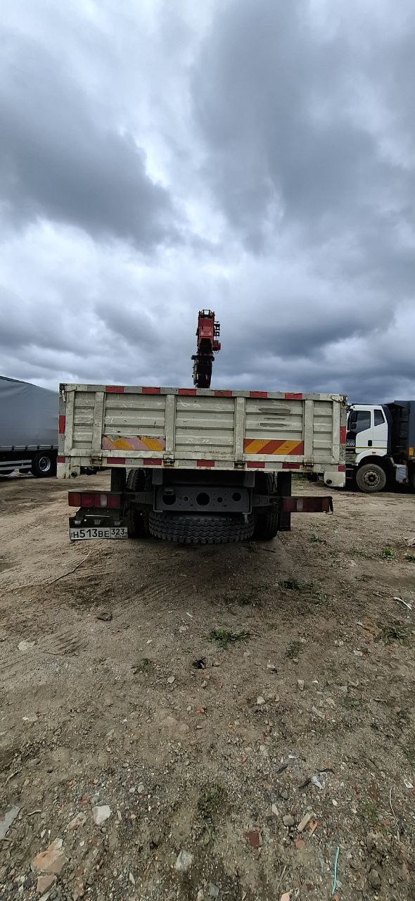 Howo T5G 4x2 Бортовой с КМУ 2023 г. - фото 12