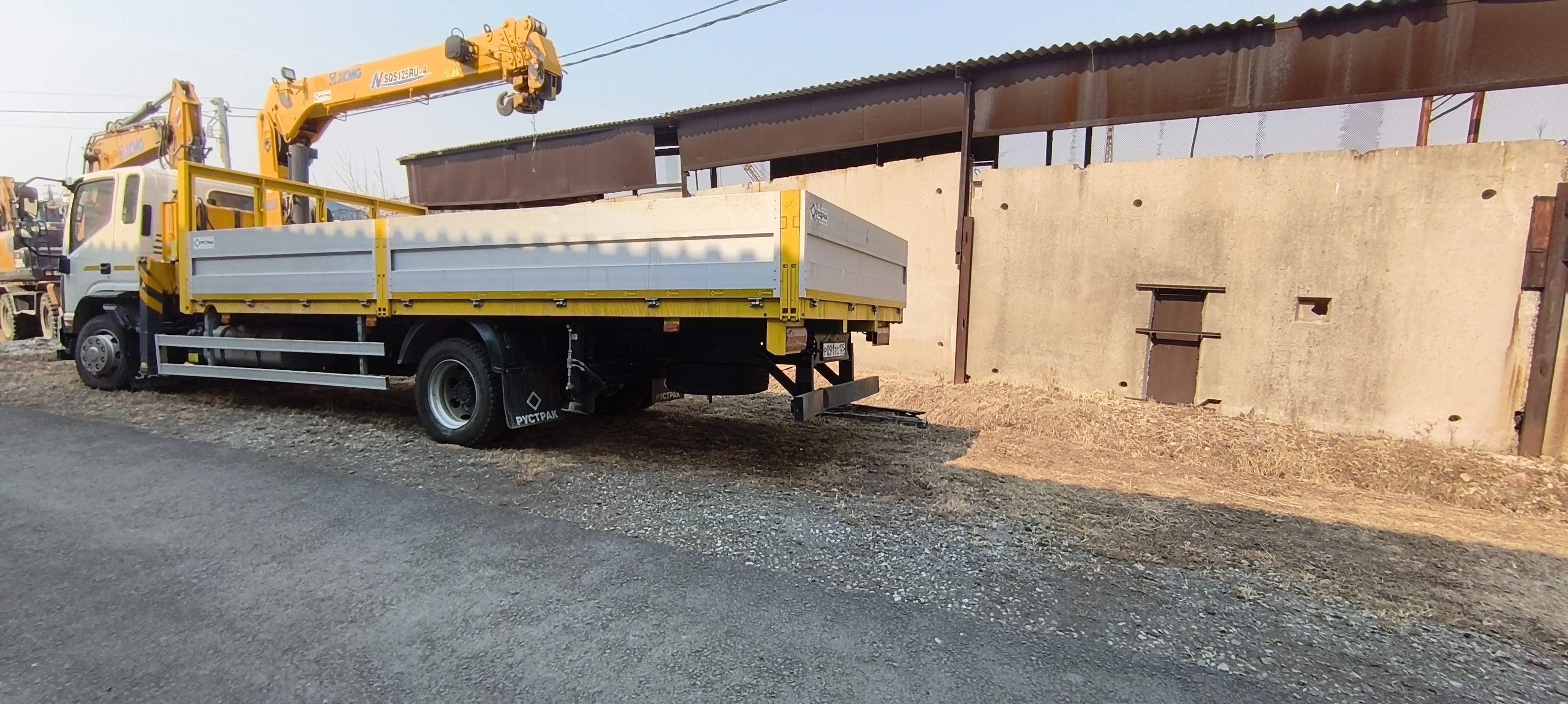 JAC N120 Бортовой с КМУ 2024 г. - фото 7