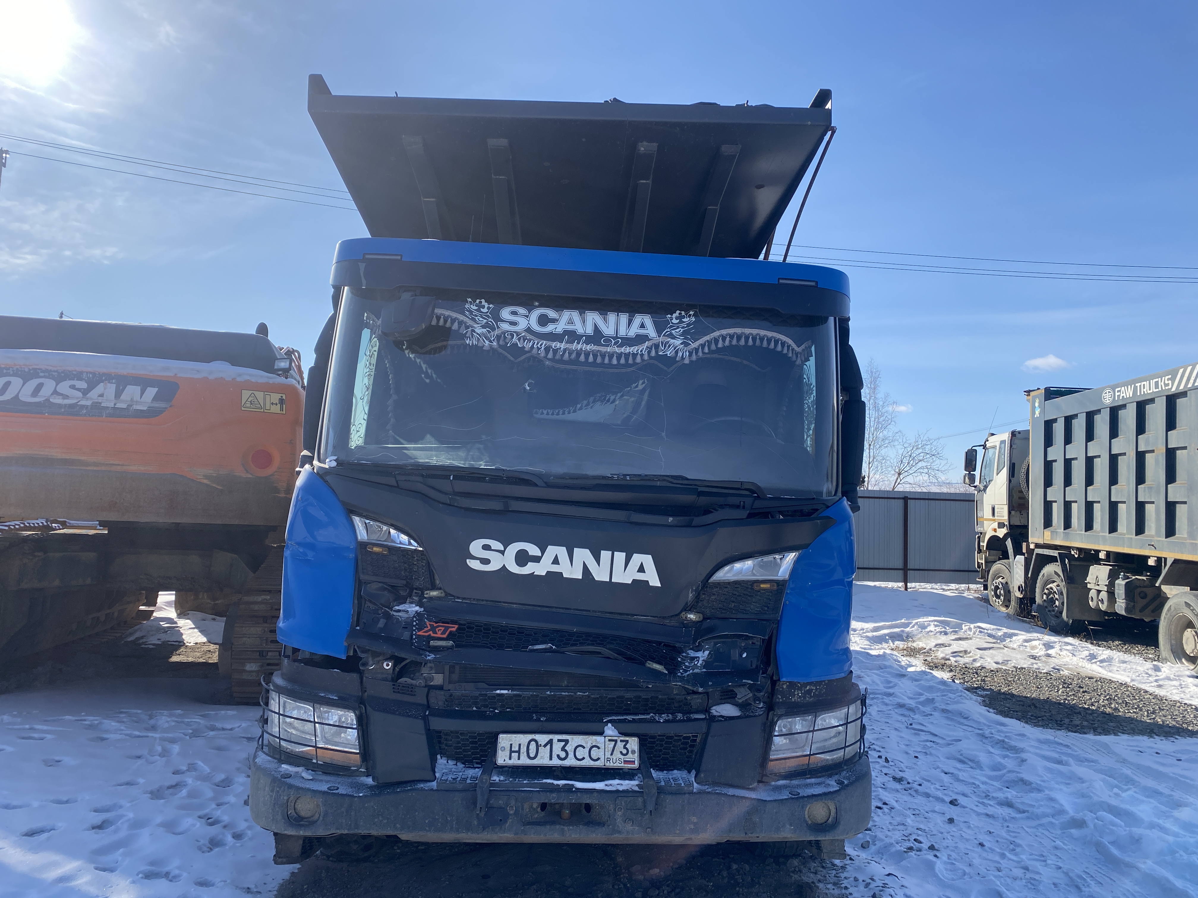 Scania P 8x4 Самосвал 2021 г.