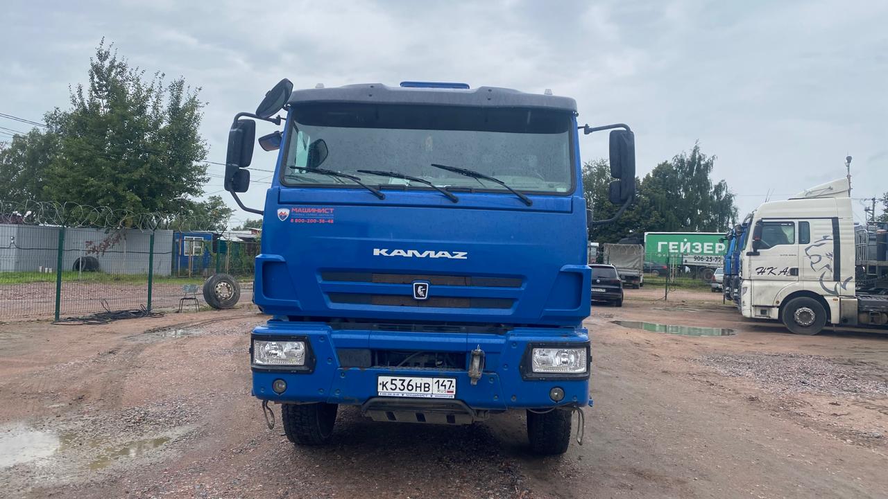 КамАЗ 65201 8x4 Автобетоносмеситель 2023 г.