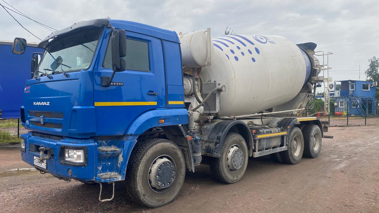 КамАЗ 65201 8x4 Автобетоносмеситель 2023 г. - фото 2