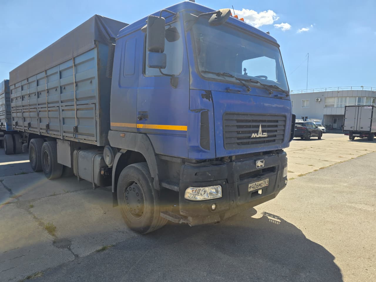 СПМ 7313* на шасси МАЗ 6312 6x4 Зерновоз_не актуально 2017 г.