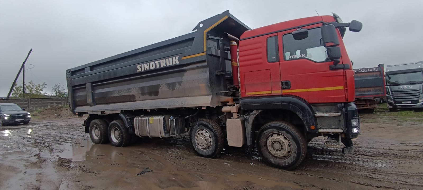 SITRAK C7H 8x4 Самосвал 2023 г. - фото 4