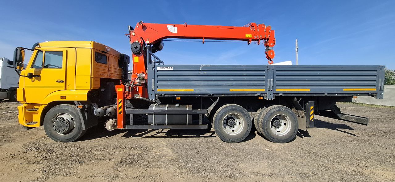 КамАЗ 65116 6x4 Бортовой с КМУ 2025 г. - фото 4