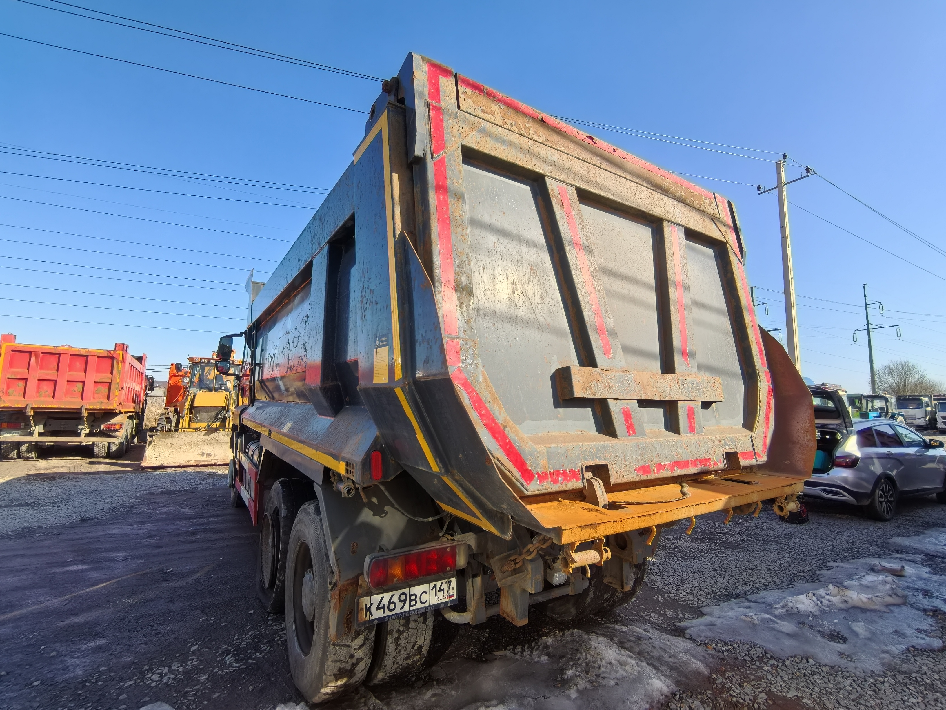 Howo T5G 8x4 Самосвал 2022 г. - фото 11