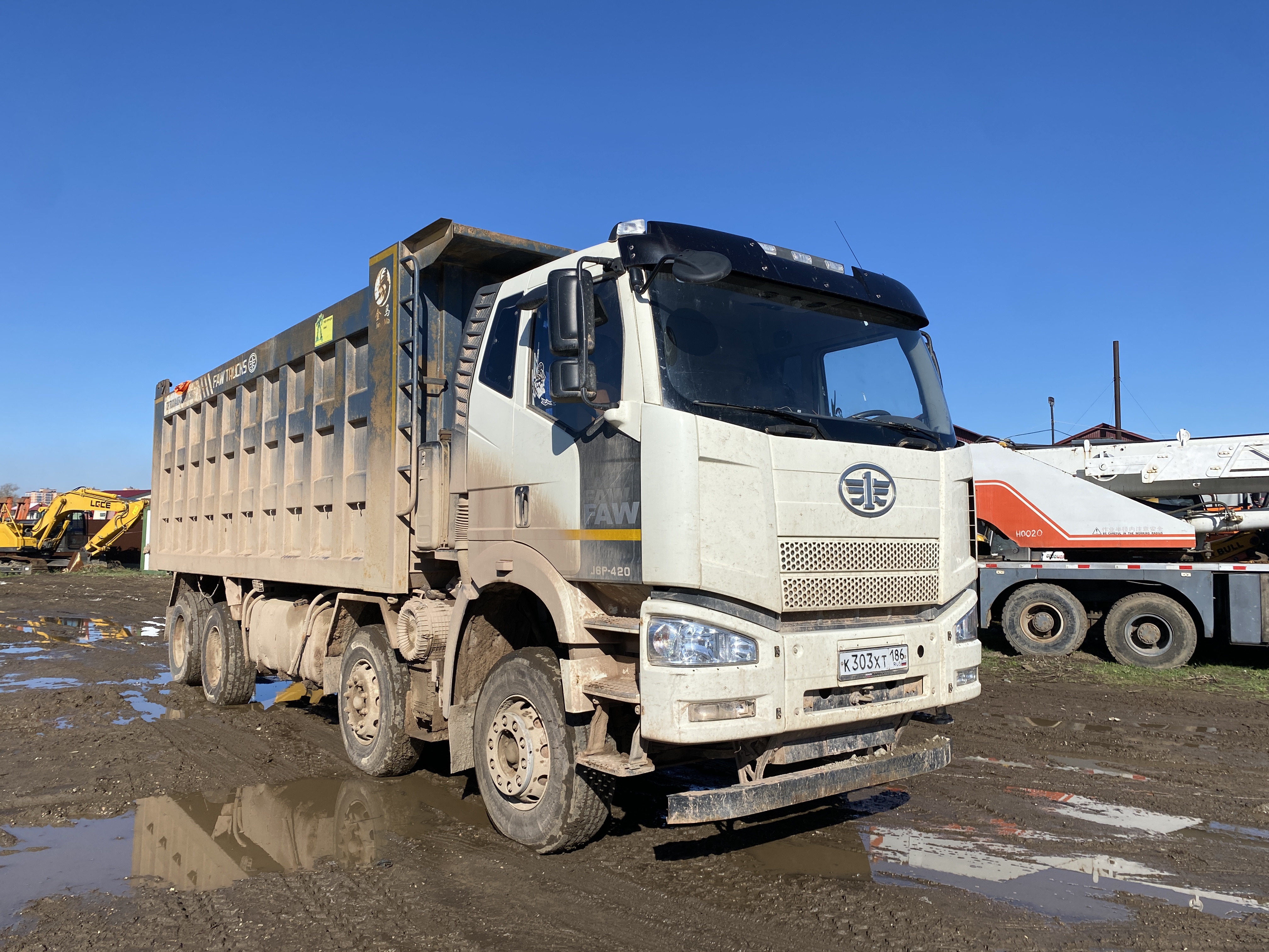 FAW J6 8x4 Самосвал 2023 г. - фото 2