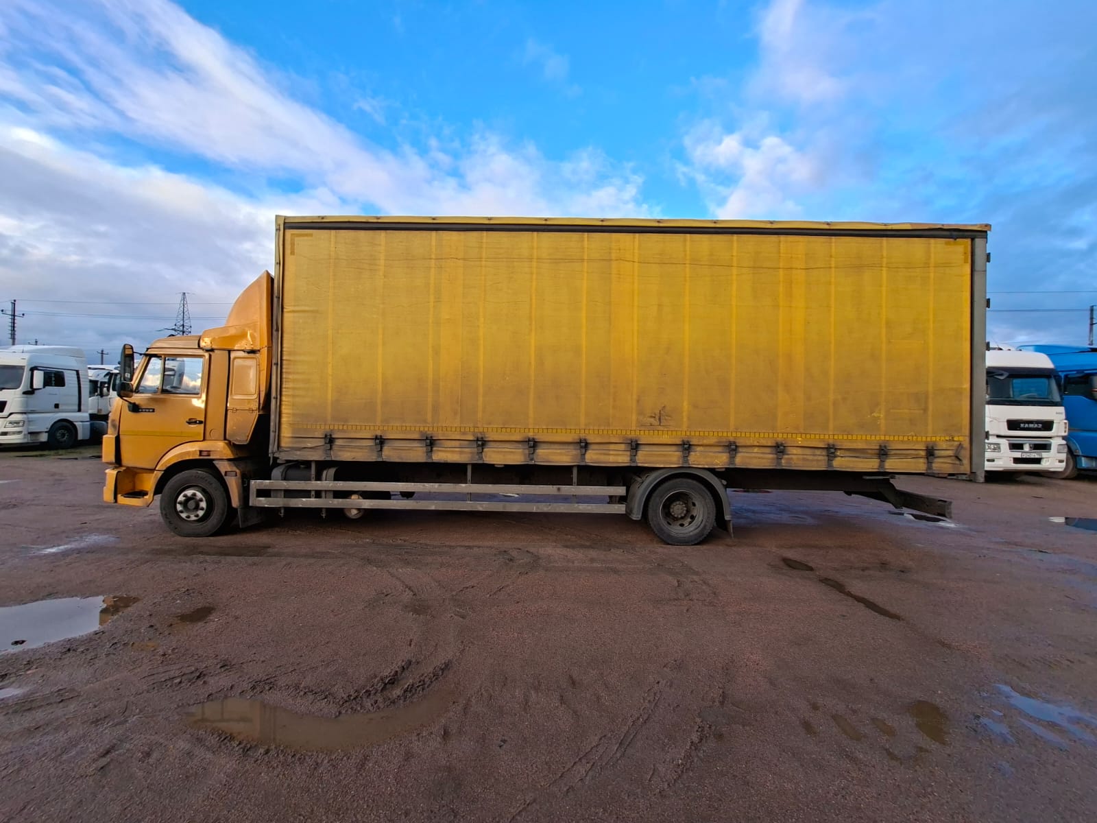 Коммерческие грузовики К7В* на шасси КамАЗ 4308 4x2 Бортовой (Евроборт) 2023 г. - фото 5