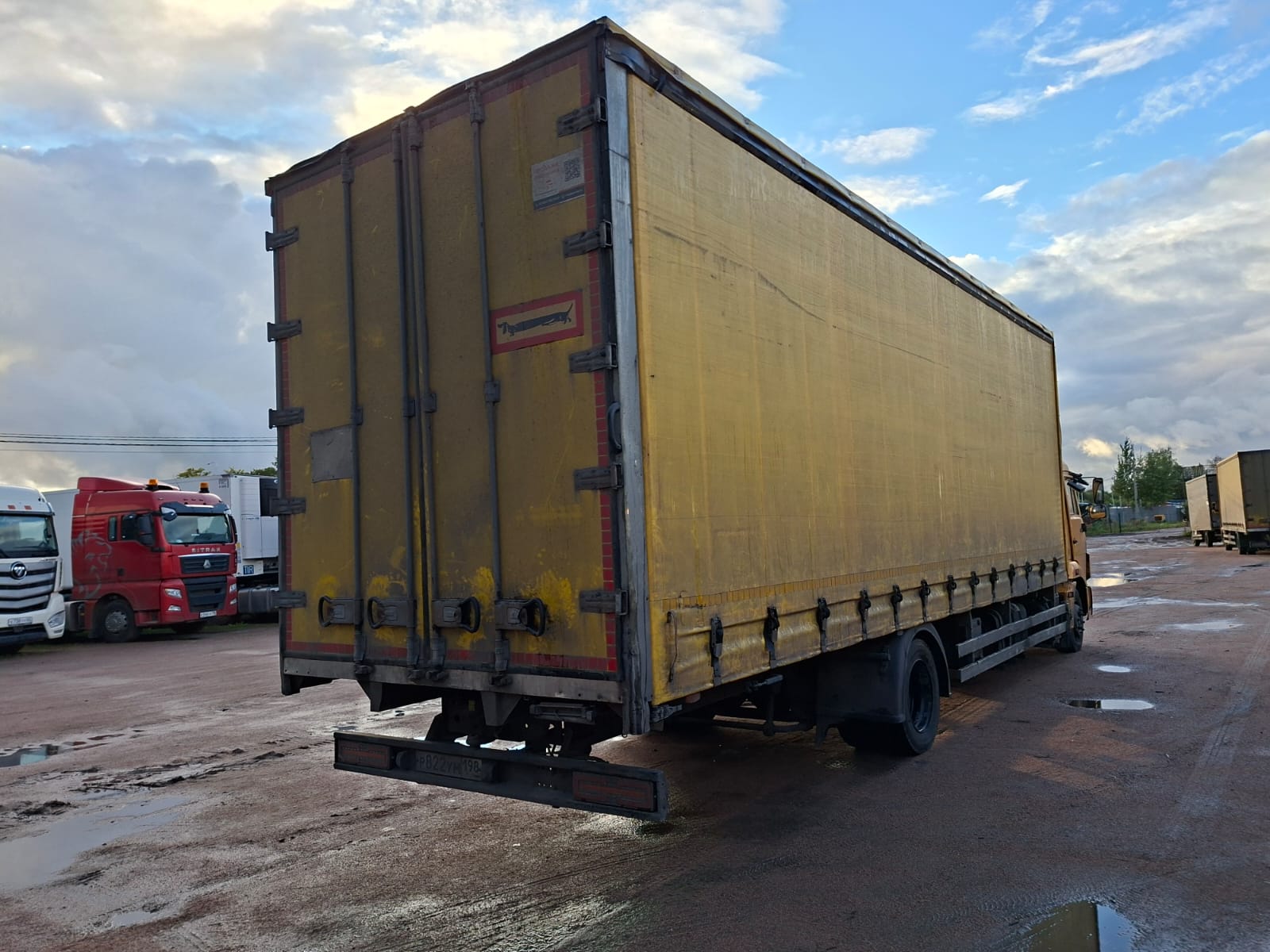 Коммерческие грузовики К7В* на шасси КамАЗ 4308 4x2 Бортовой (Евроборт) 2023 г. - фото 6