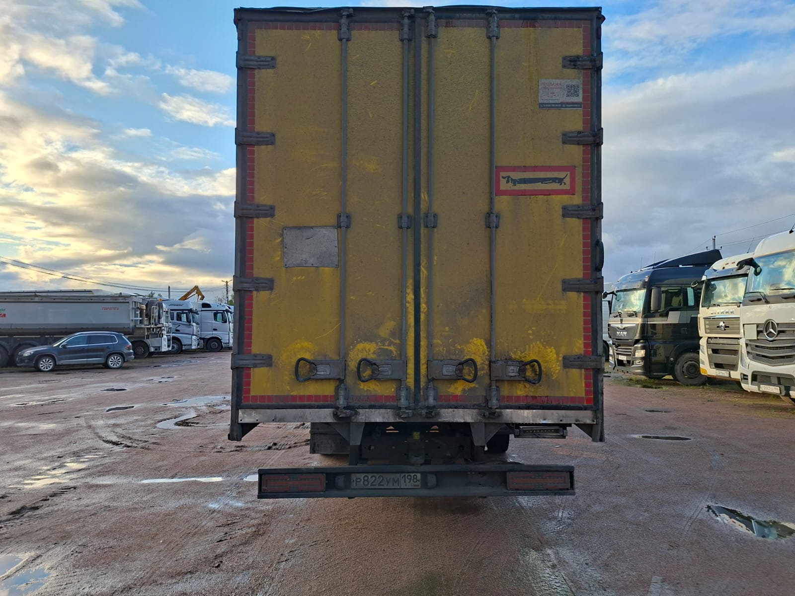 Коммерческие грузовики К7В* на шасси КамАЗ 4308 4x2 Бортовой (Евроборт) 2023 г. - фото 8