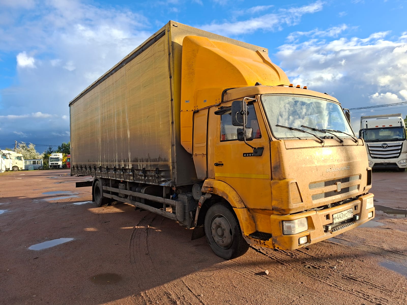 Коммерческие грузовики К7В* на шасси КамАЗ 4308 4x2 Бортовой (Евроборт) 2023 г. - фото 2