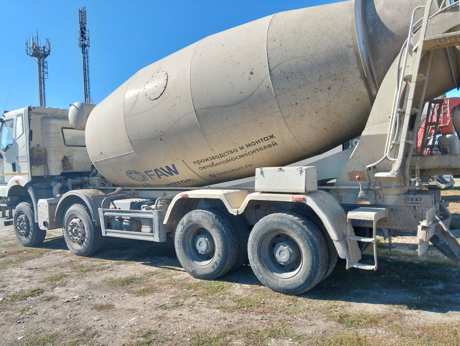 FAW J6 8x4 Автобетоносмеситель 2023 г. - фото 3