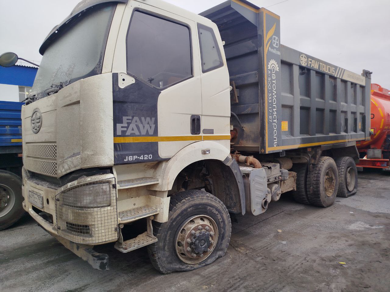 FAW J6 6x6 Самосвал 2023 г. - фото 3