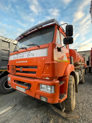 Энергомаш 5668* на шасси КамАЗ 43118 6x6 Автотопливозаправщик 2022 г. - фото 2