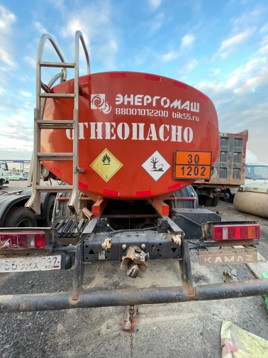 Энергомаш 5668* на шасси КамАЗ 43118 6x6 Автотопливозаправщик 2022 г. - фото 5