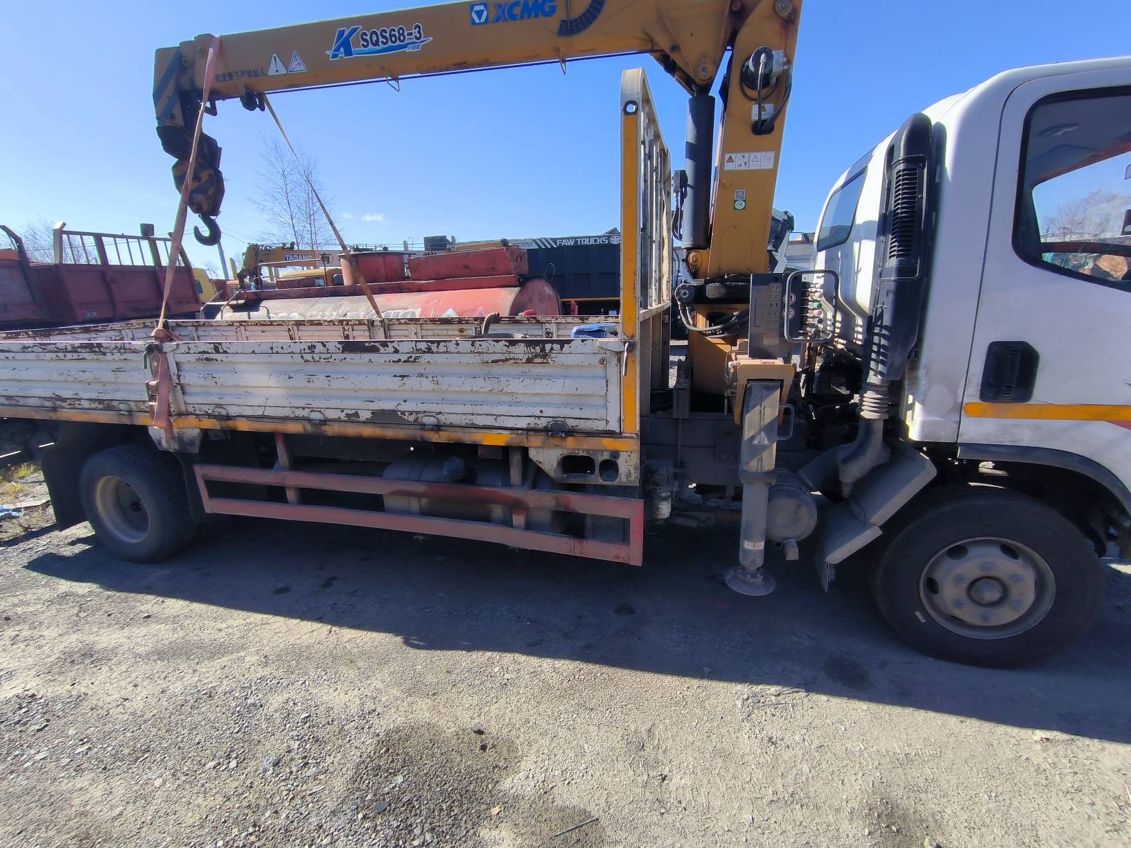 FAW CA5066 4x2 Бортовой с КМУ 2019 г. - фото 4