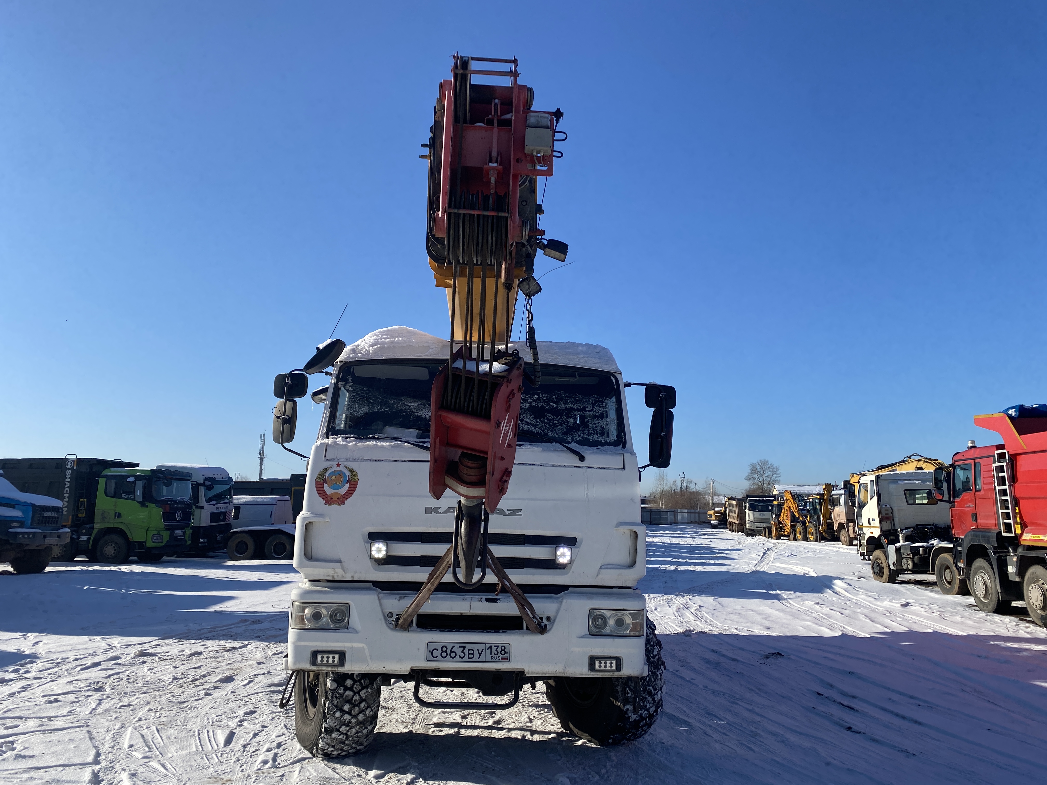 Галичский автокрановый завод (ГАКЗ) КС-55713* на шасси КамАЗ 43118 6x6 Автокран 2018 г.