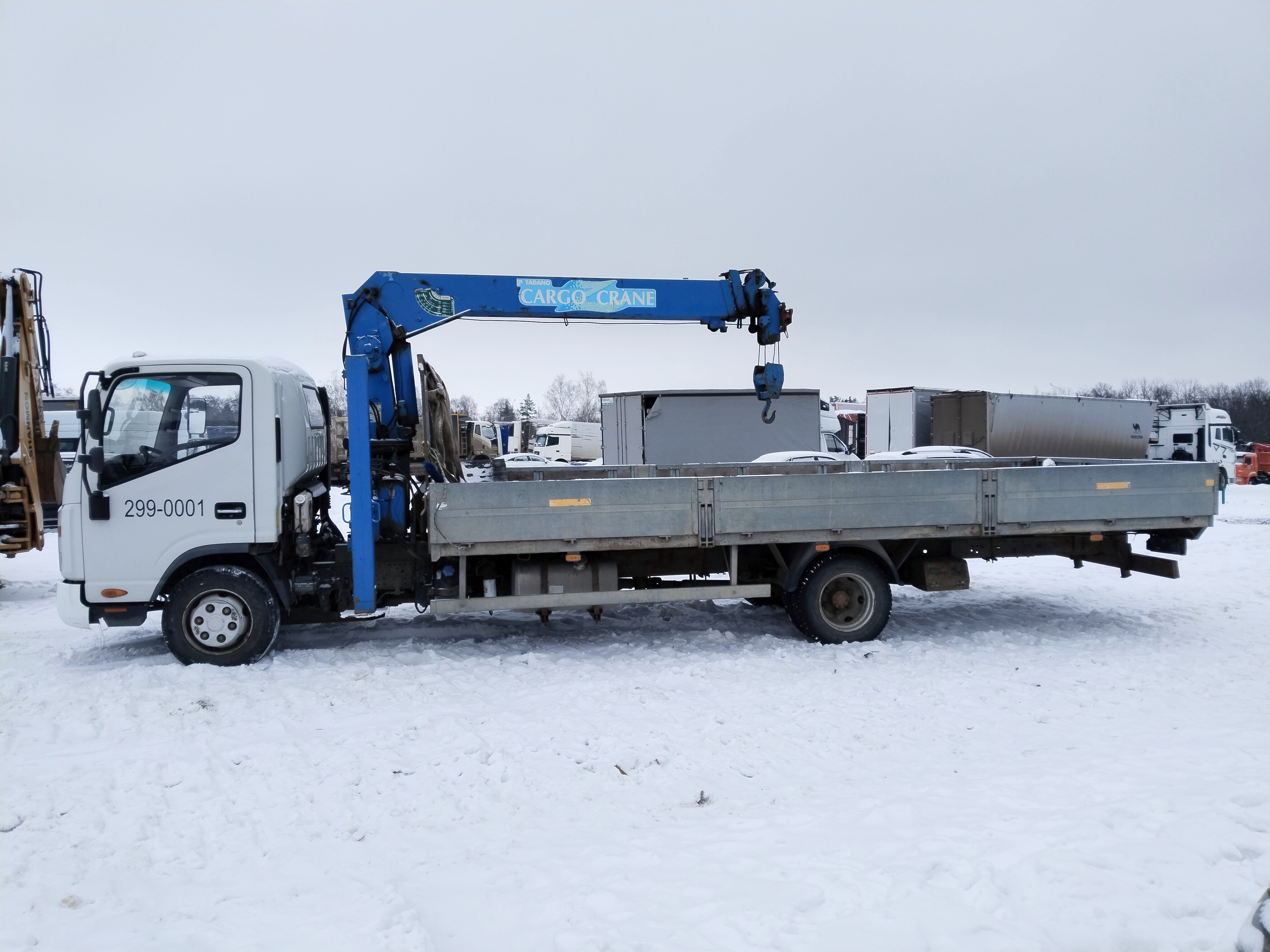 ЗАМС 3040* на шасси JAC N75 Бортовой с КМУ 2019 г. - фото 4