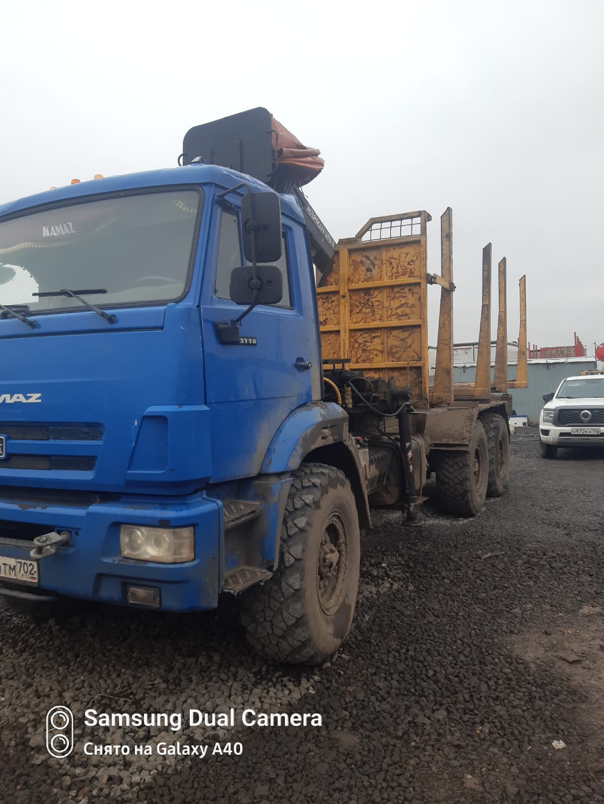 СКАТ 7953* на шасси КамАЗ 43118 6x6 Сортиментовоз с КМУ 2017 г. - фото 2