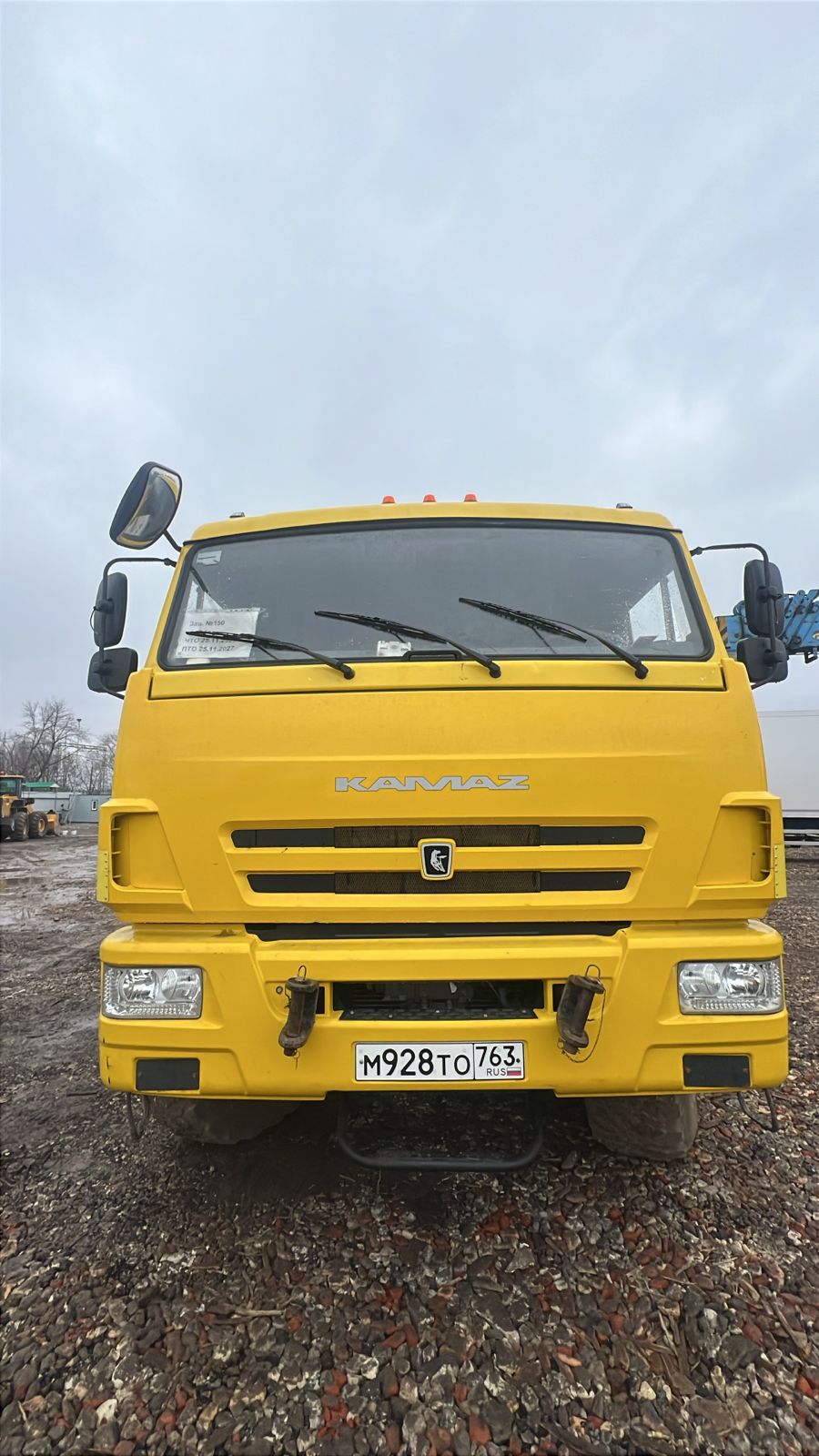 Строительные подъемные машины (СПМ) 7324* на шасси КамАЗ 53504 6x6 Седельный тягач с КМУ 2023 г.