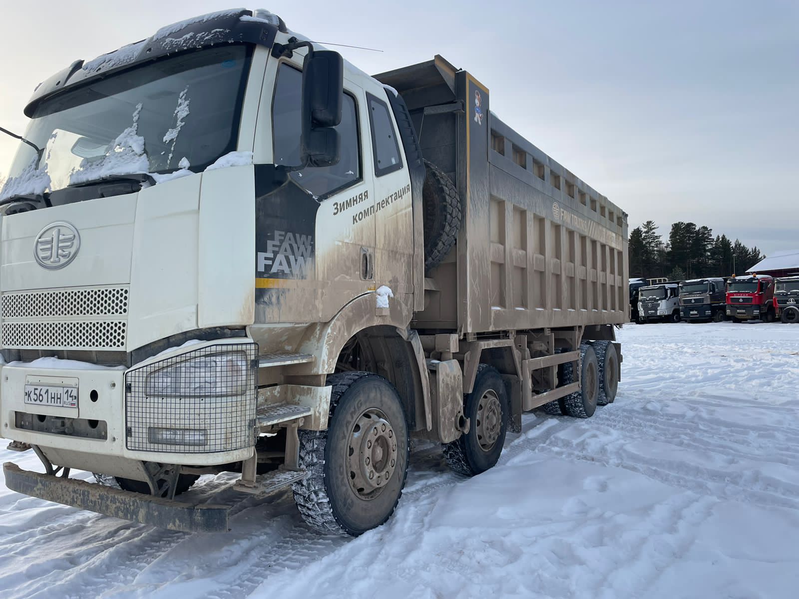 FAW J6 8x4 Самосвал 2024 г. - фото 3