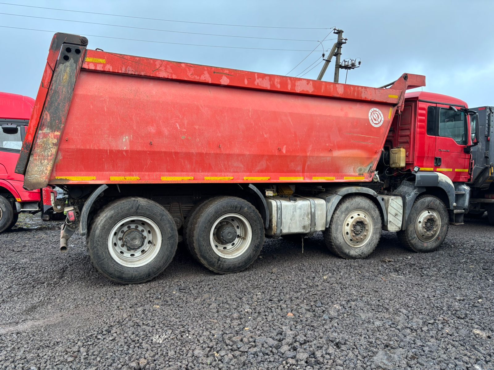 Бецема БЦМ-59 на шасси MAN TGS 8x4 Самосвал 2013 г. - фото 4