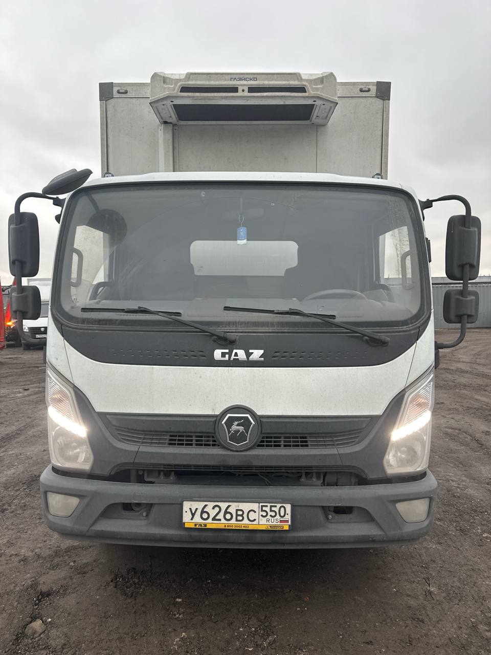 GAZ Valdai 8 Изотермический/рефрижератор с гидробортом 2024 г.