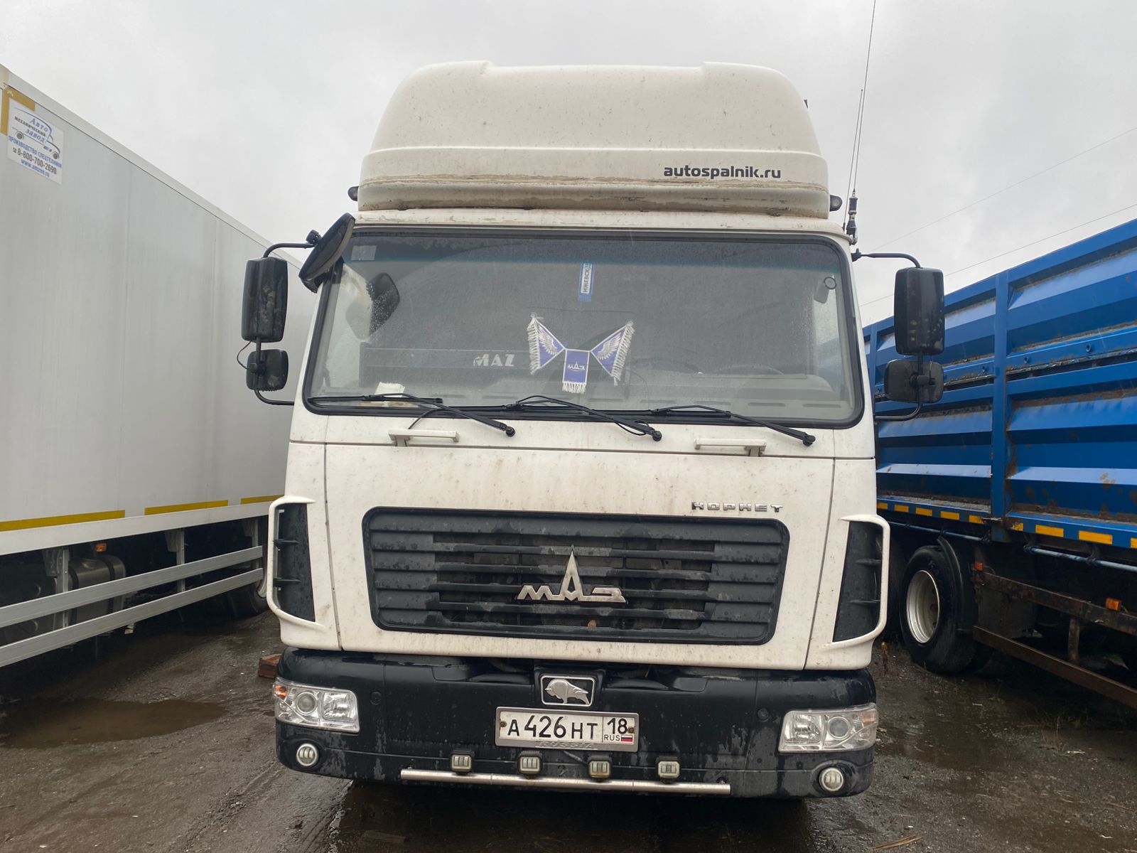 ПрофТРЕЙЛЕР ZB7121 на шасси МАЗ 4371 4x2 Бортовой (Евроборт) 2022 г.