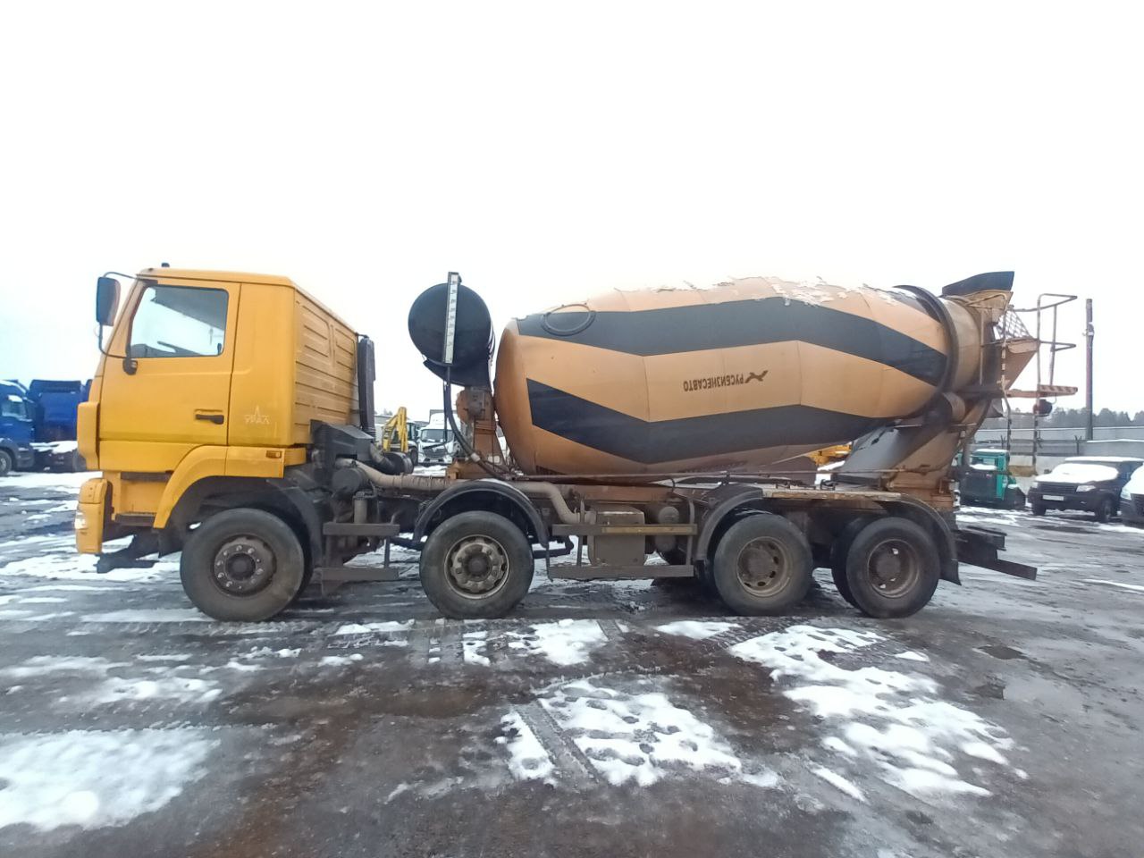 TIGARBO 6936* на шасси МАЗ 6516 8x4 Автобетоносмеситель 2021 г. - фото 2