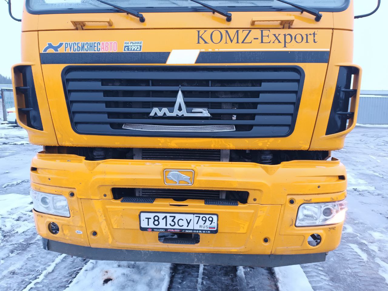 TIGARBO 6936* на шасси МАЗ 6516 8x4 Автобетоносмеситель 2021 г. - фото 16