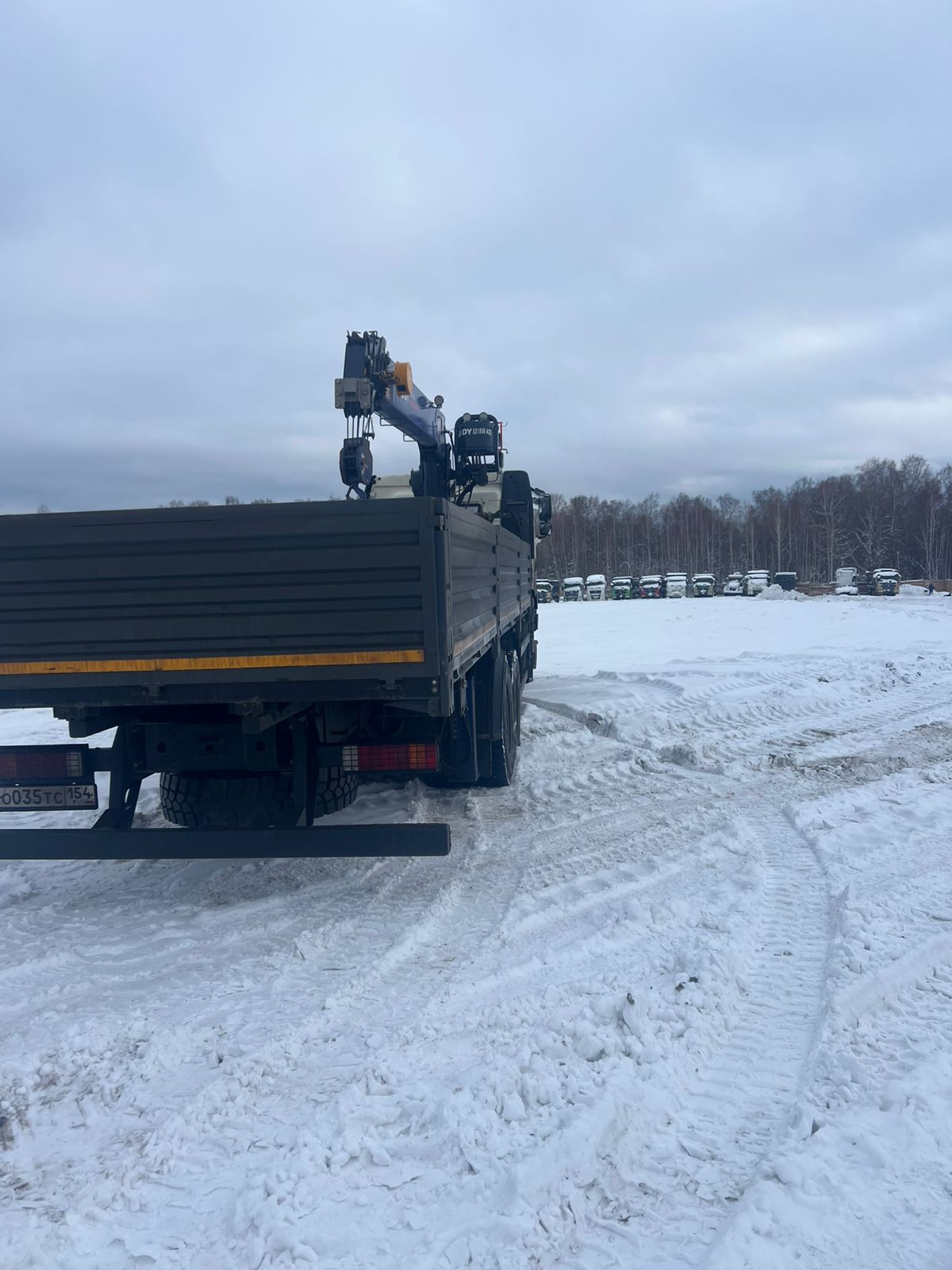 Строительные подъемные машины (СПМ) 7327* на шасси FAW CA 3250 6x4 Бортовой с КМУ 2023 г. - фото 7